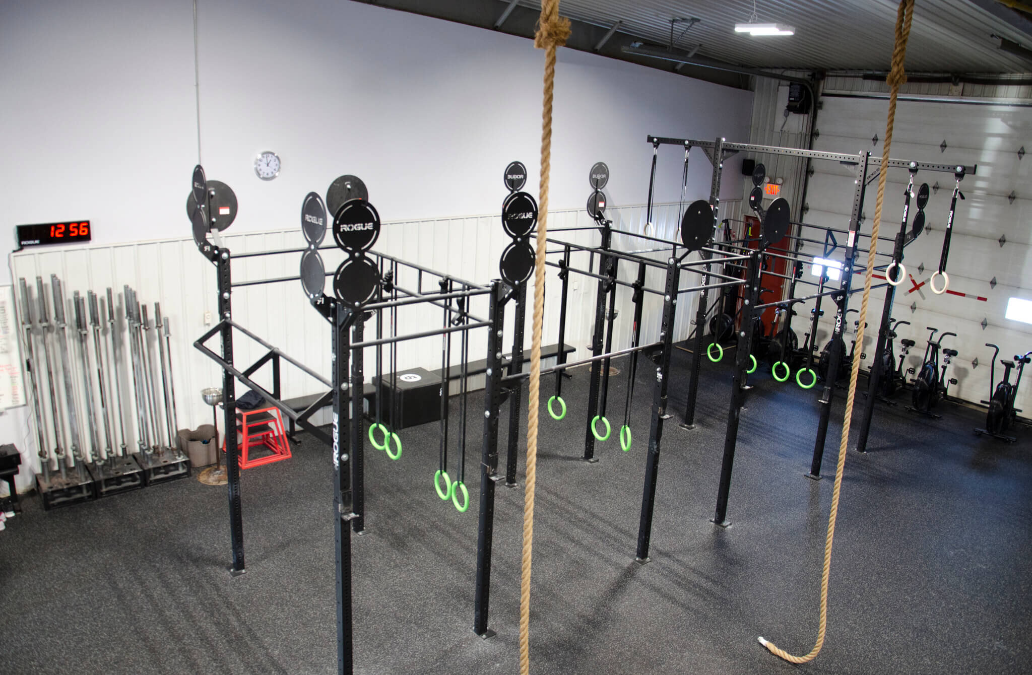 The training floor at Ignite Fitness, Weyburn