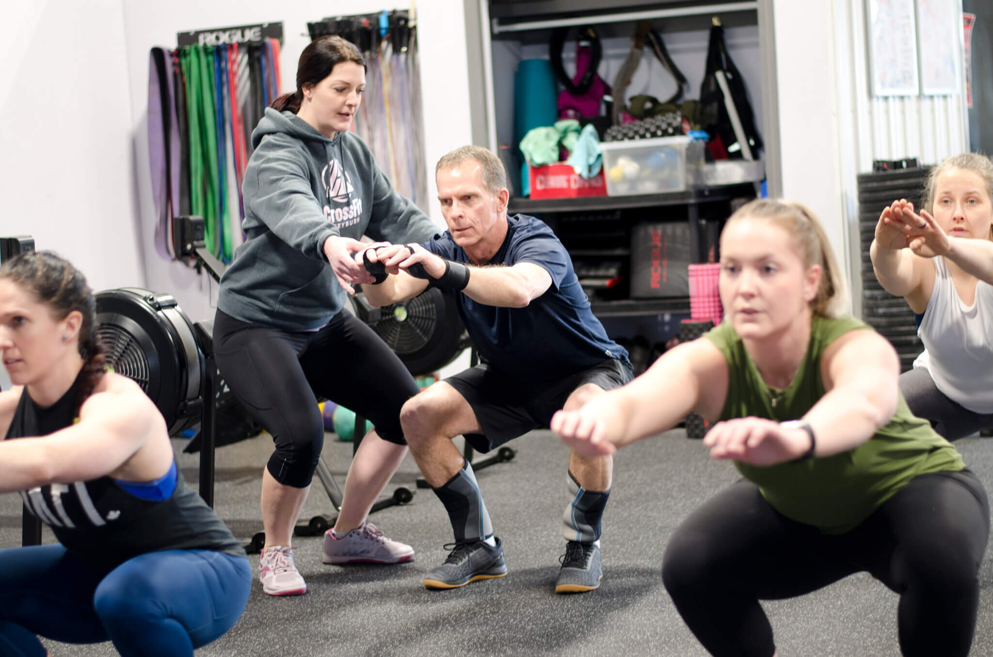 Athletes training at Ignite Fitness